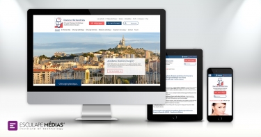 Refonte du design du site internet médical en chirurgie esthétique à Marseille