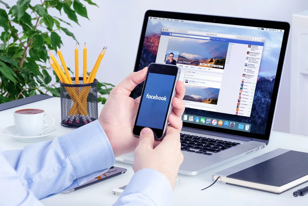 Zoom sur Facebook communication médecins
