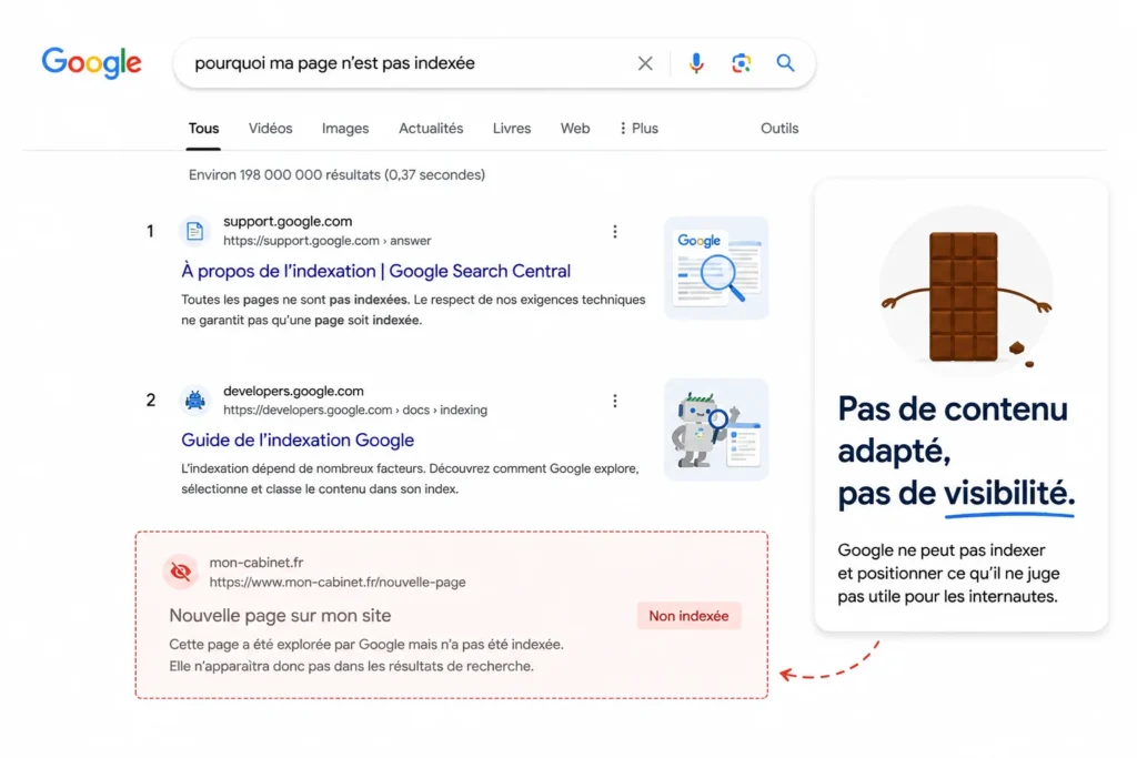 Pourquoi Google n’indexe pas toutes les pages